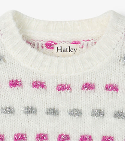 Pull tunique – Motif natté