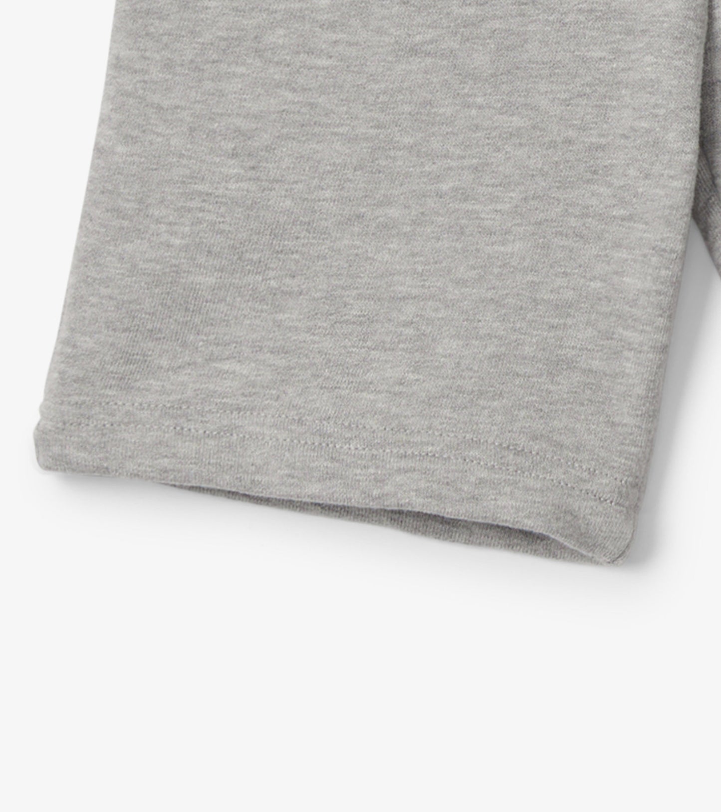 Short en tissu éponge – Gris athlétique