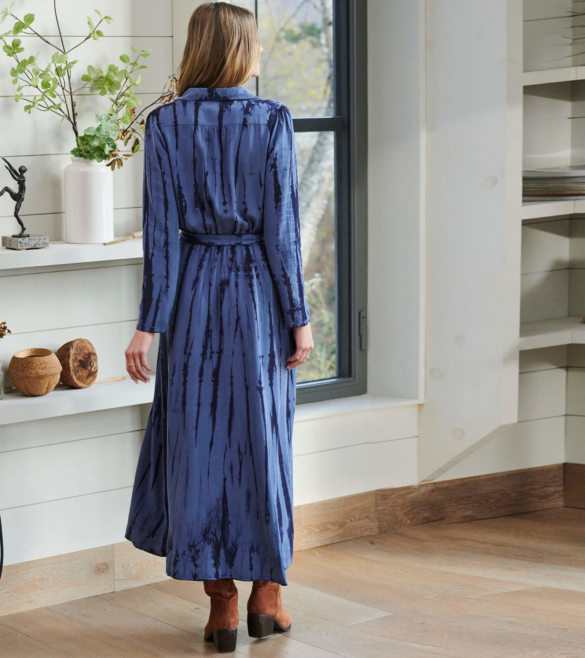 Maxi Shirt Dress - Into the Deep Maxi Shirt Dress - Into the Deep