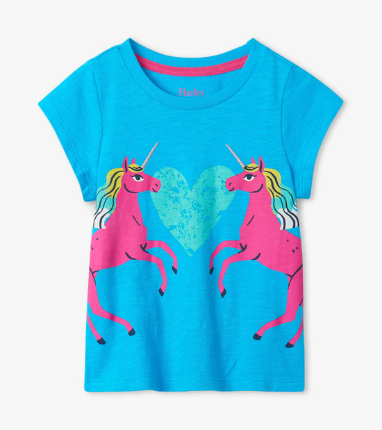 hatley T-shirt à imprimé – Licornes magiques