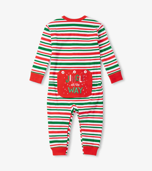 Combinaison pour bébé – Motif des fêtes « Jingle All The Way »