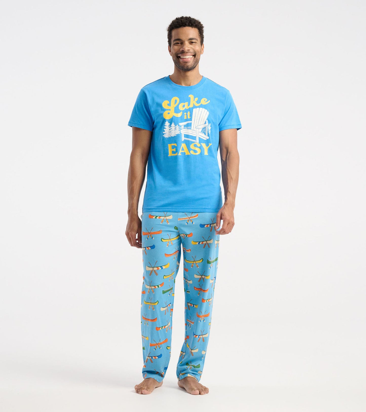 T-shirt pour homme – Fauteuil Muskoka « Lake it Easy »