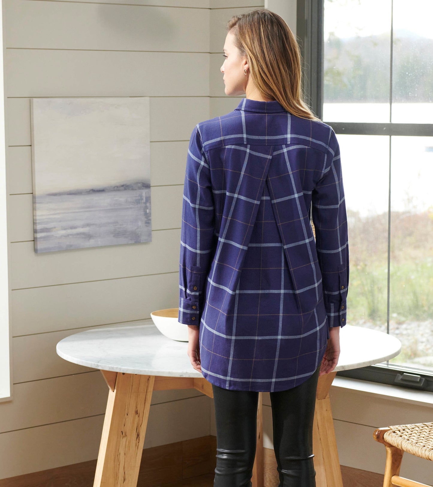Tunique Lara – Tartan à carreaux