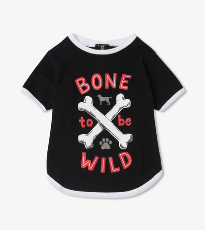 T-shirt pour chien – Os « Bone to be Wild »