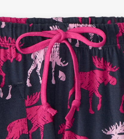 Raspberry Moose Women's Cotton Pajama Pants