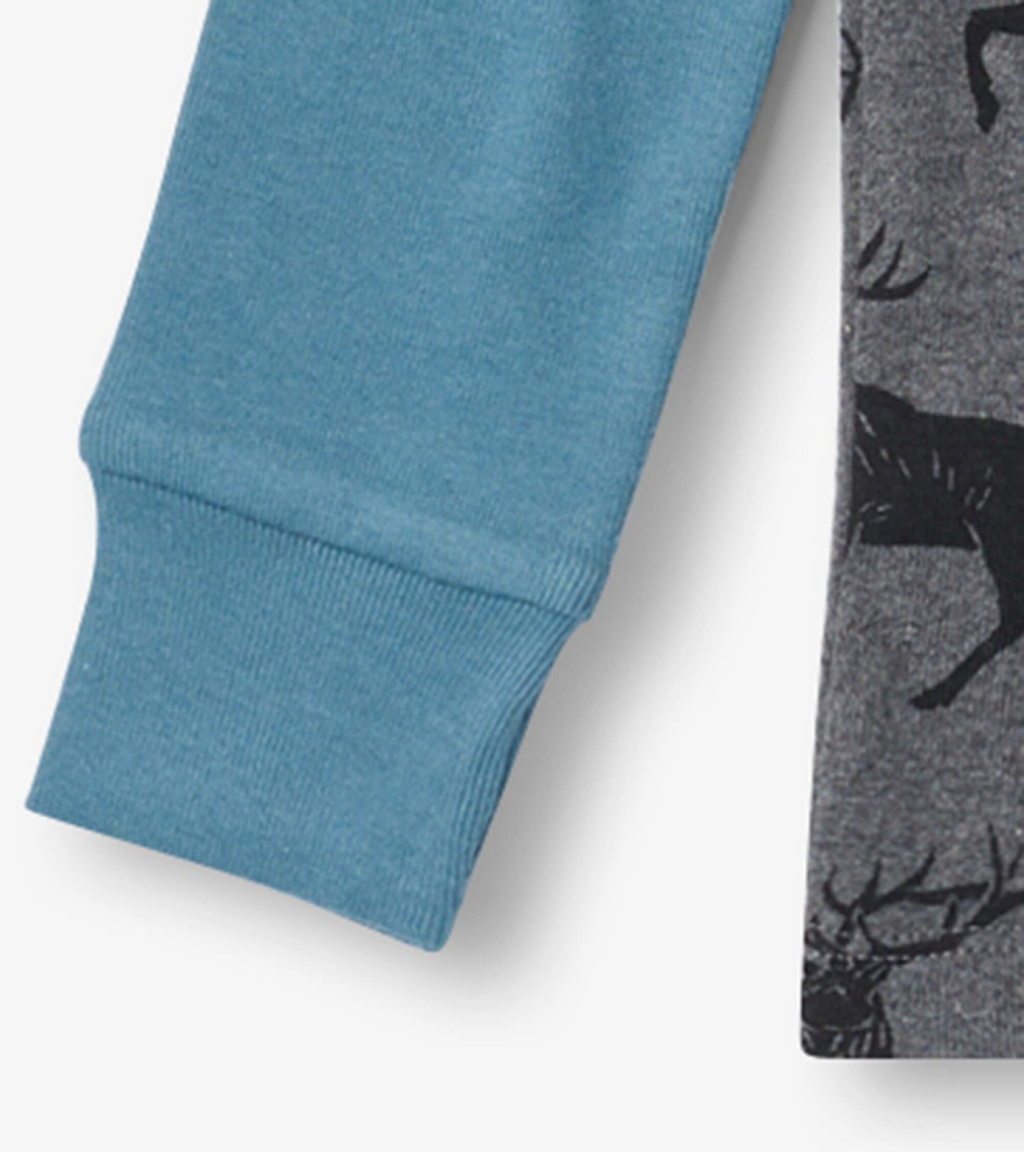 Pyjama avec haut à manches raglan pour enfant – Wapiti majestueux