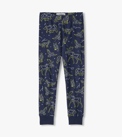Pyjama pour enfant – Constellations d’animaux « Are You Sleepy »