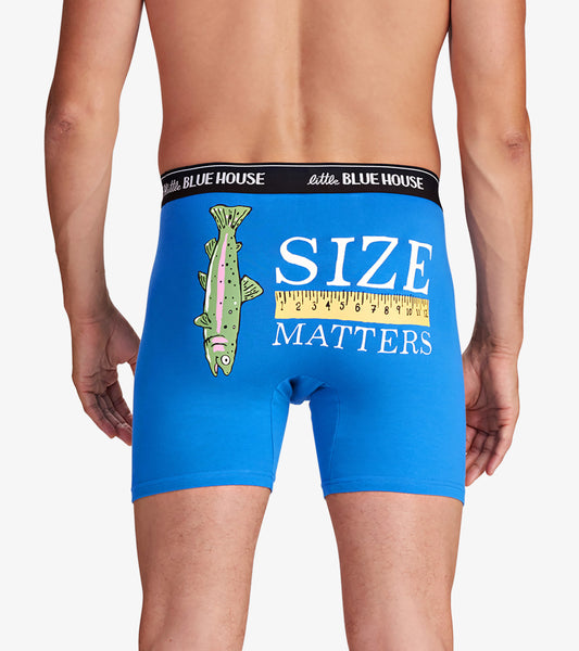 Caleçon pour homme – Poisson « Size Matters »