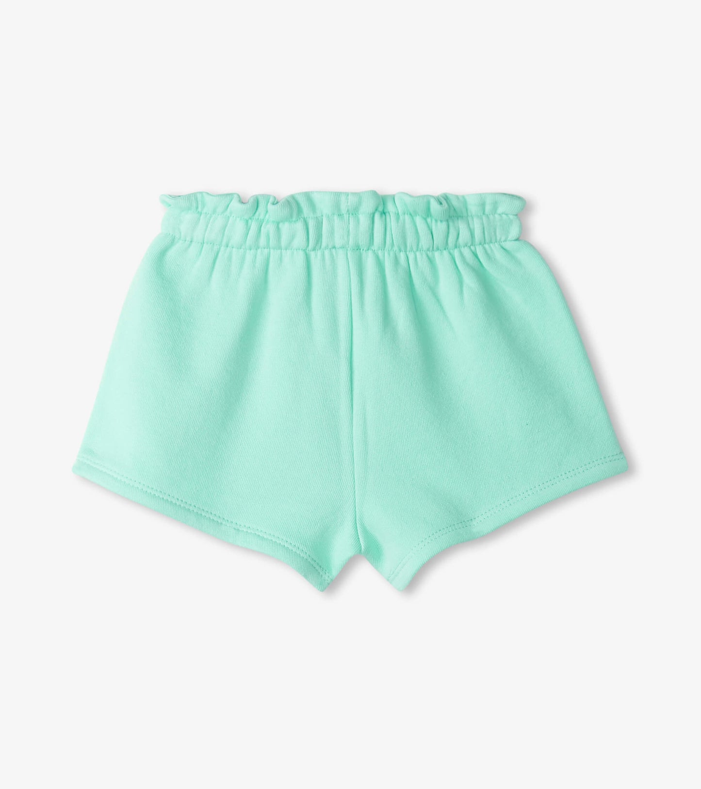 Short à taille froncée pour tout-petit – Vert glacé