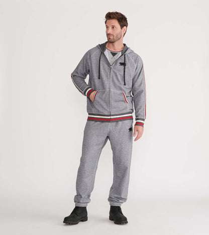 Jogging pour homme collection Heritage – Ours sur gris jaspé