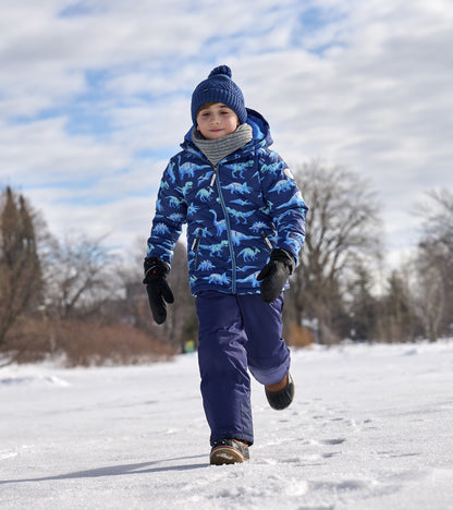 Manteau matelassé pour enfant – Dinosaures imaginaires