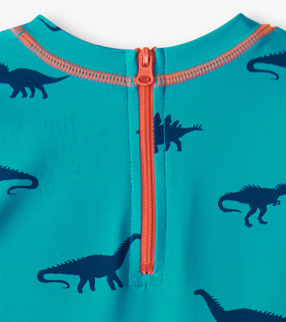 Maillot protecteur une pièce pour bébé – Silhouettes de dinosaure