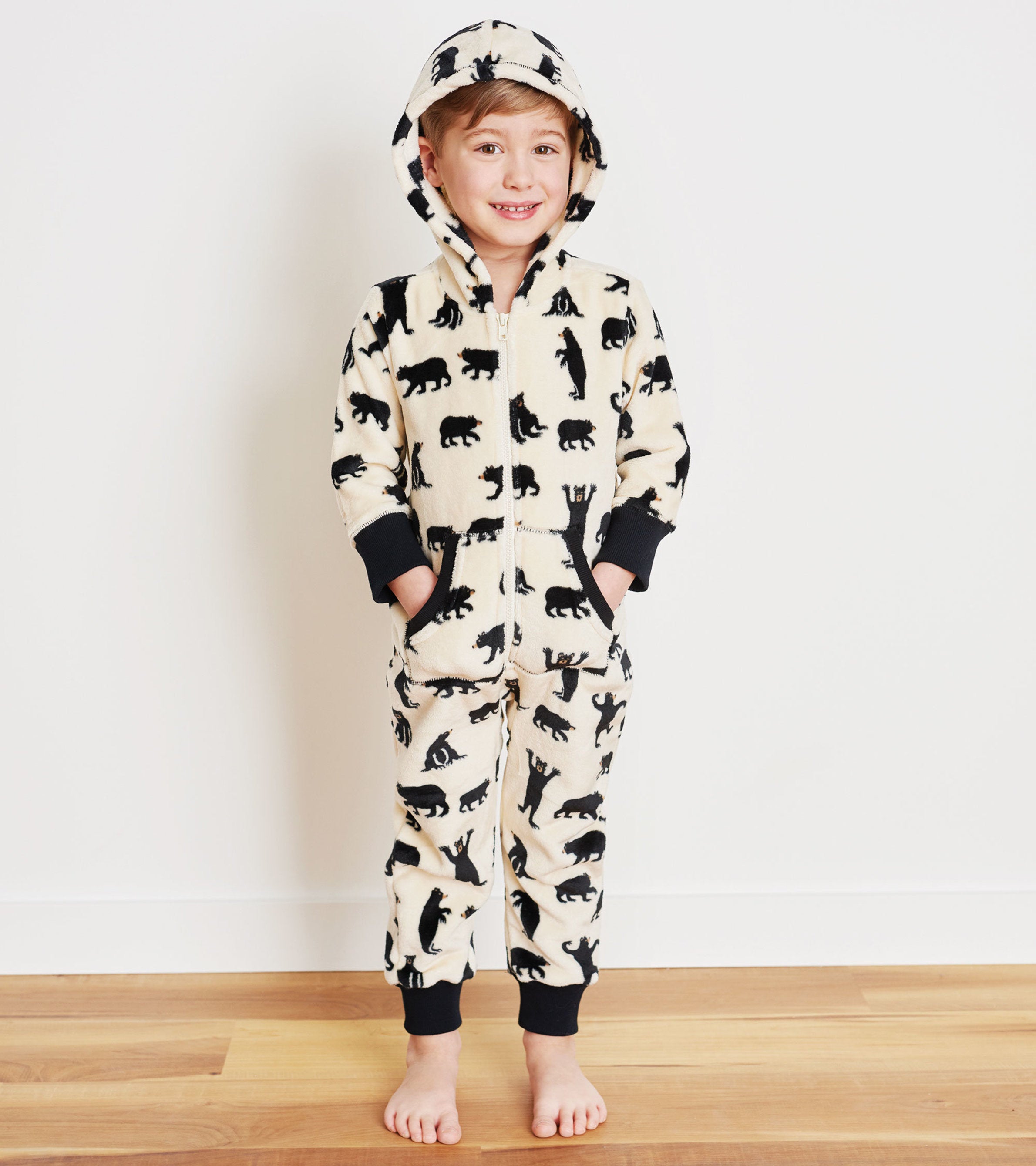 Hatley Calze Per Bambine Con Orsetto Nero, Cotone, Divertenti E Colorate