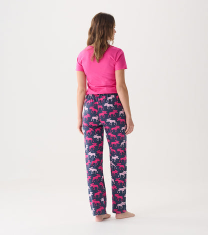 Raspberry Moose Women's Cotton Pajama Pants