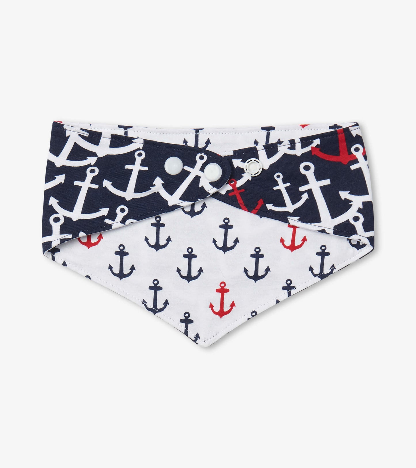 Bandana réversible pour chien – Ancres nautiques