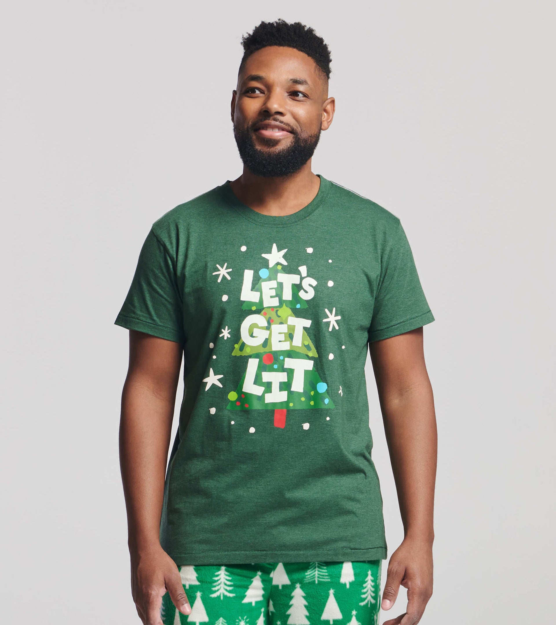 mens christmas tree dress shirt OppoSuits - TreeDee
