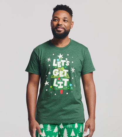 green christmas dress shirt Festivity Green | Christmas Shirt For men