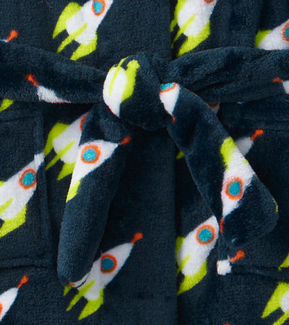 Rocket Man Kids Fleece Robe