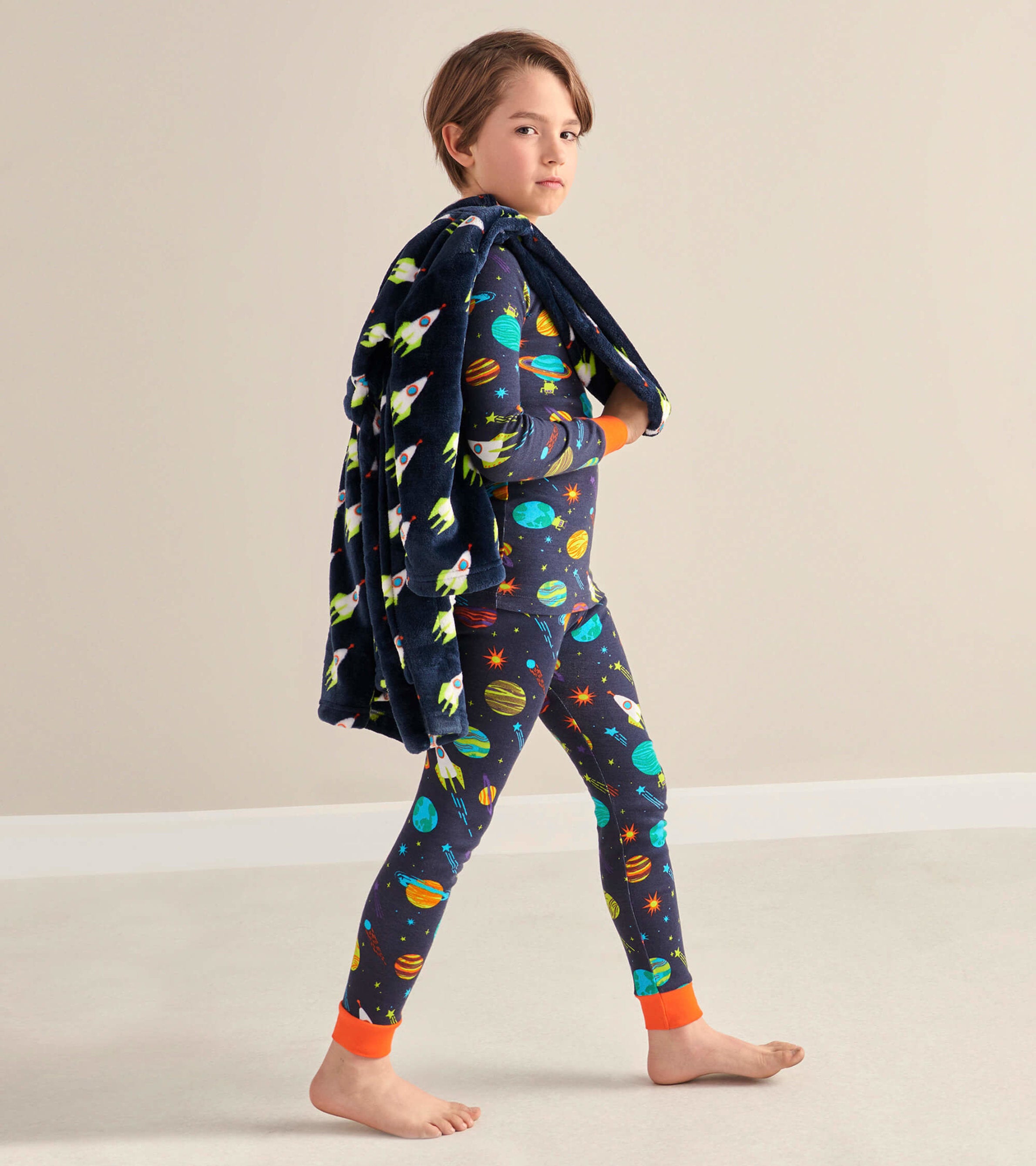 Space pajamas girl hotsell