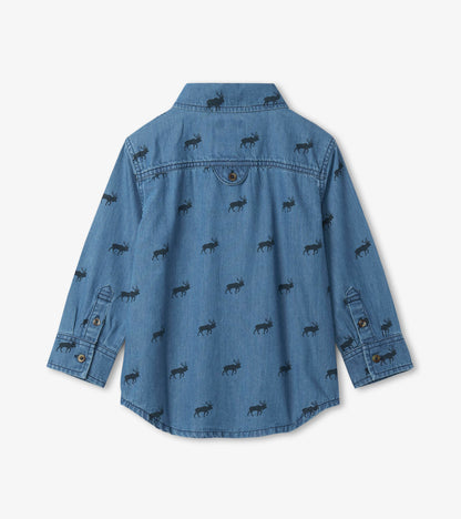 Chemise boutonnée – Mini wapitis