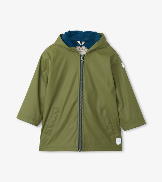 hatley Manteau de pluie pour enfant – Vert forêt
