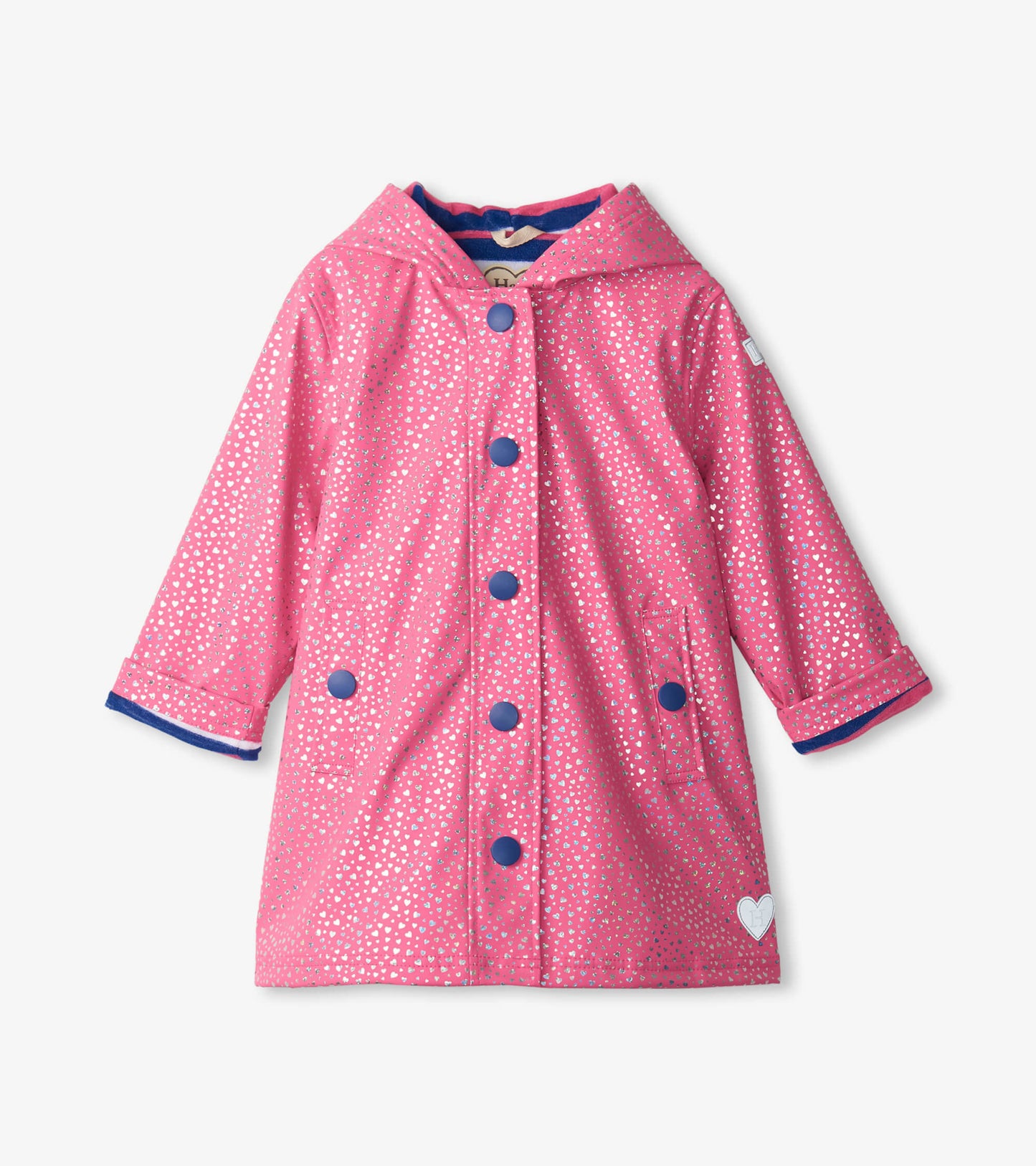 Manteau de pluie – Cœurs étincelants