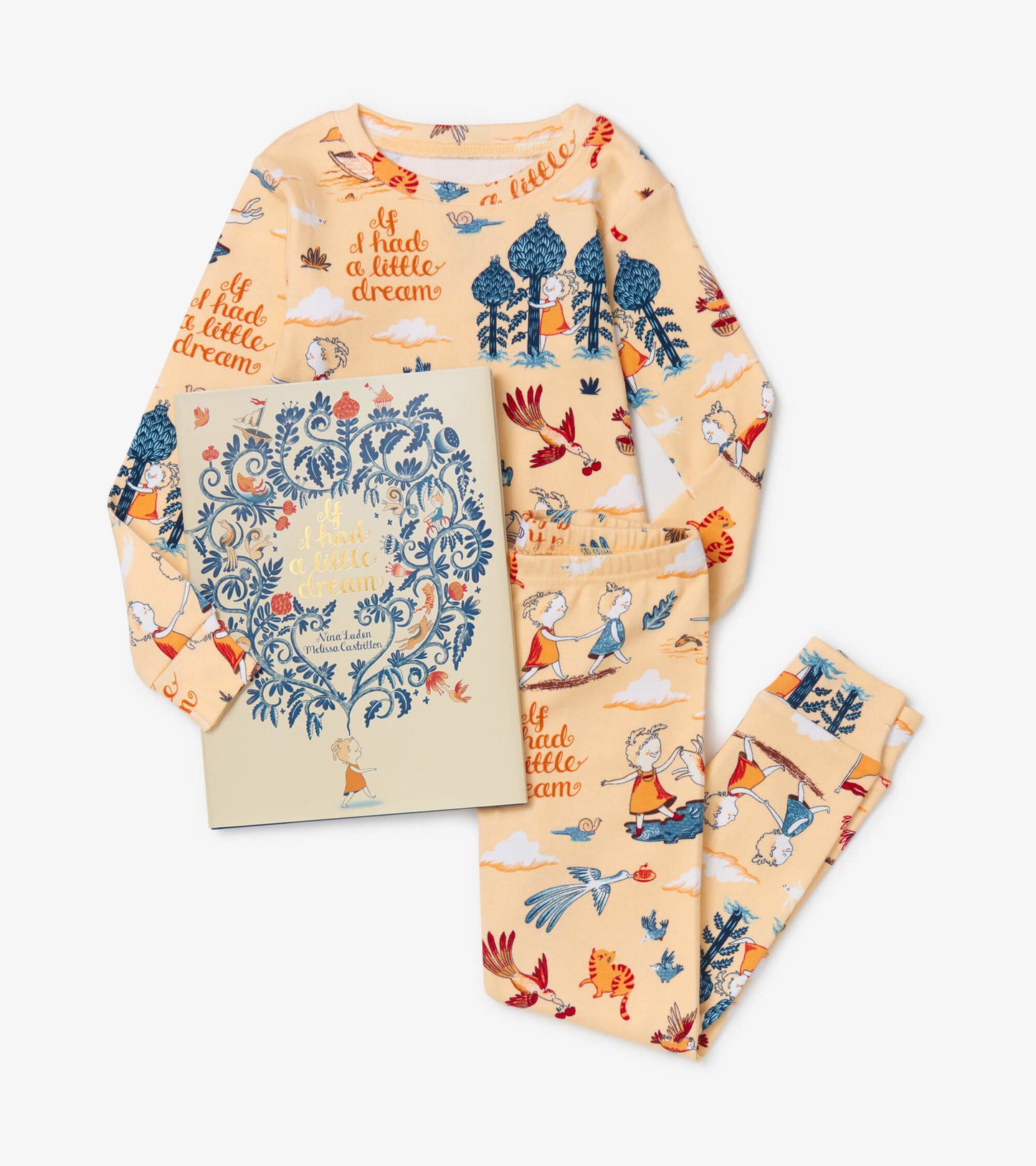 Ensemble de livre et de pyjama – « If i had a little dream » (en anglais)