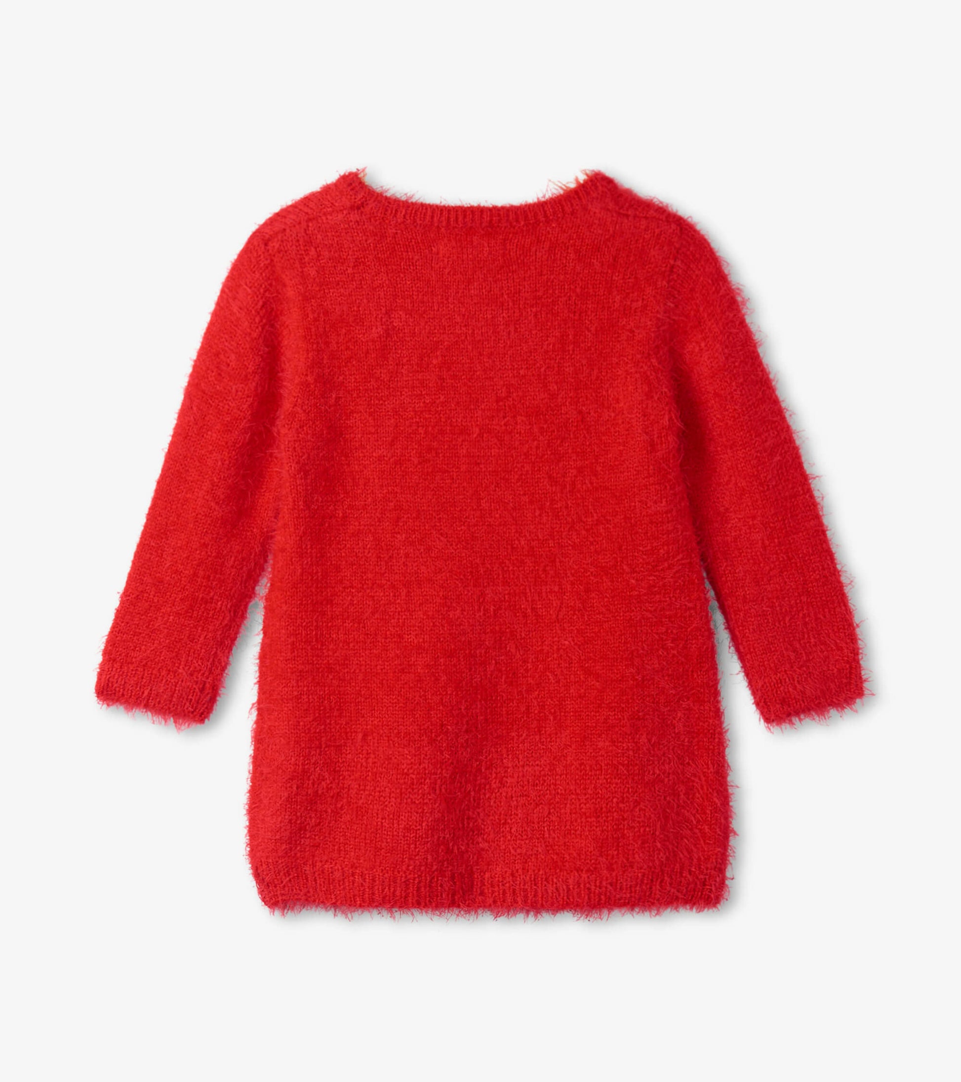 Christmas Reindeer Fuzzy Sweater Dress Christmas Reindeer Fuzzy Sweater Dress