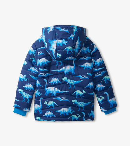 Manteau matelassé pour enfant – Dinosaures imaginaires