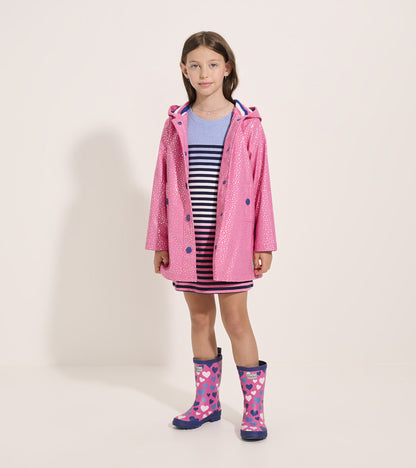 Manteau de pluie – Cœurs étincelants