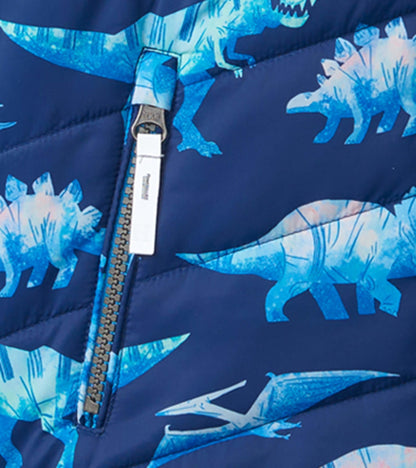 Manteau matelassé pour enfant – Dinosaures imaginaires