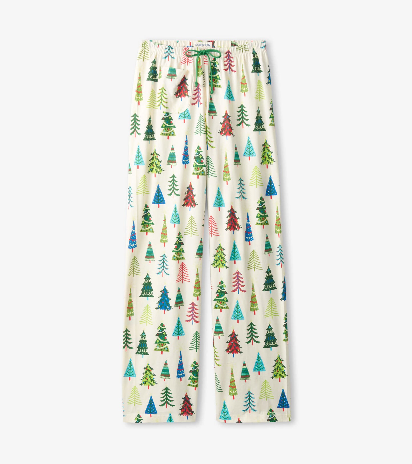 Women's Christmas Trees Cotton Pajama Pants