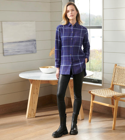 Tunique Lara – Tartan à carreaux