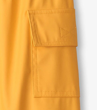Pantalon de pluie pour enfant – Jaune