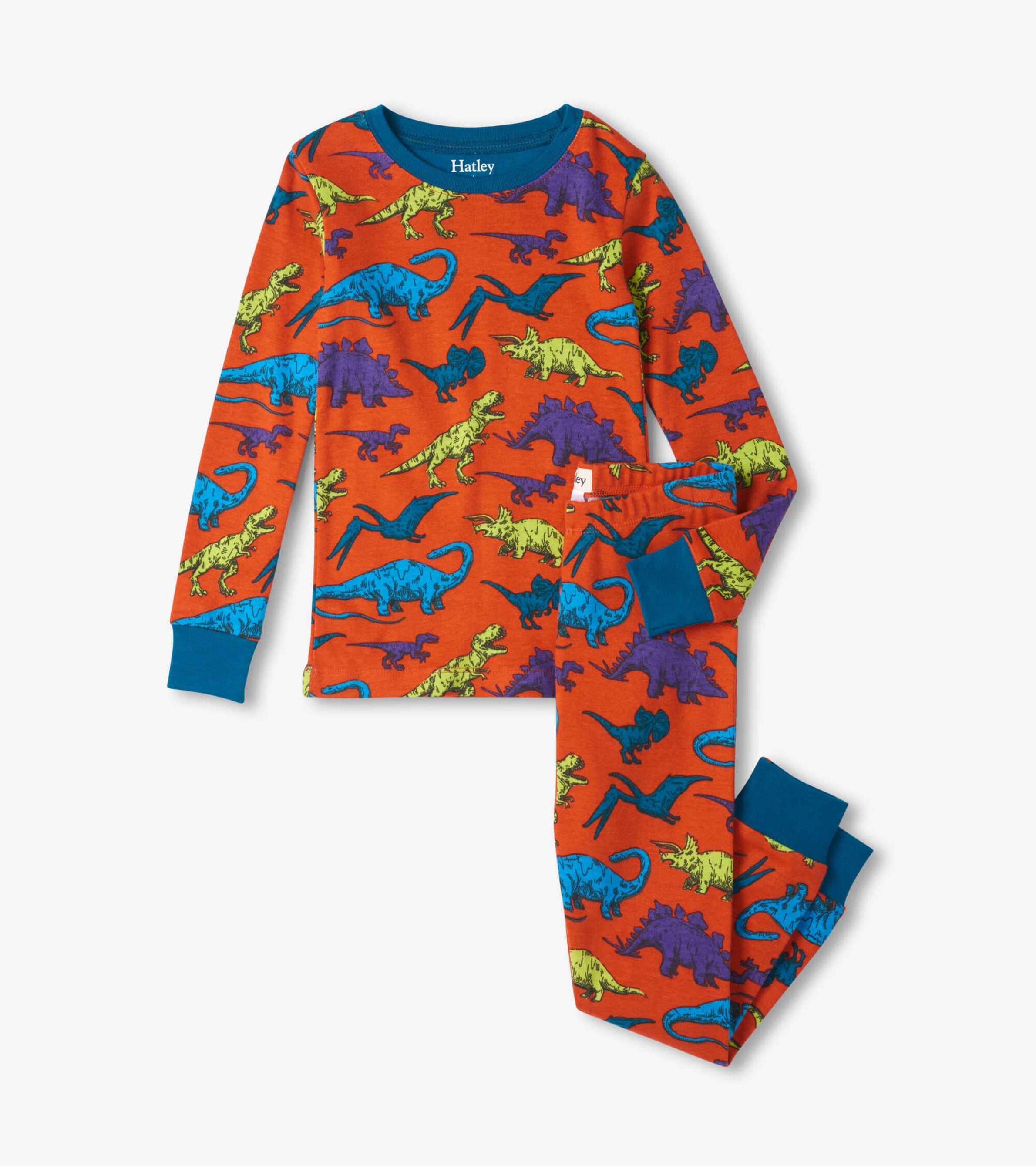 Kids dinosaur pyjamas hotsell