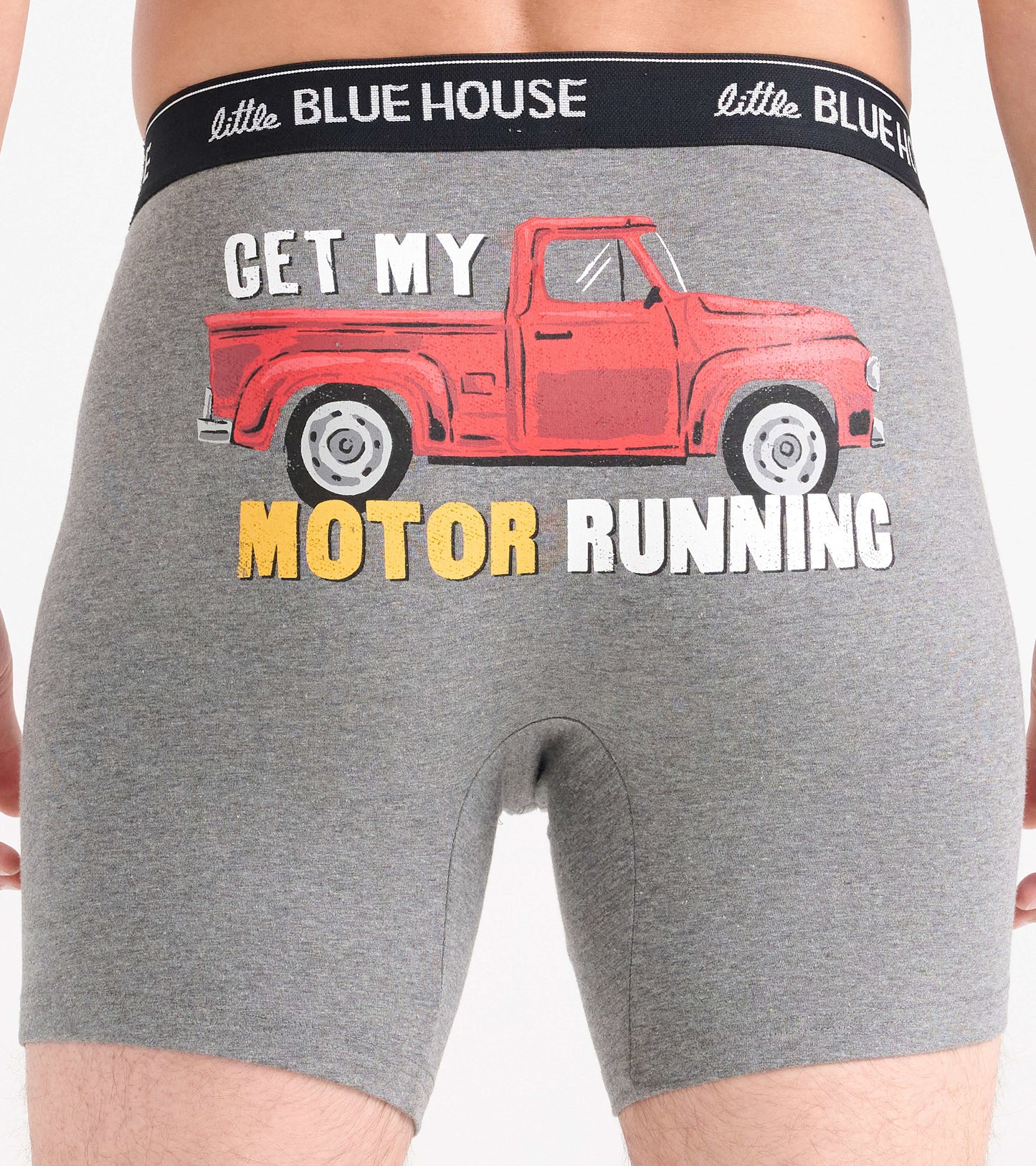 Caleçon boxeur pour homme – Camionnette « Get My Motor Running »