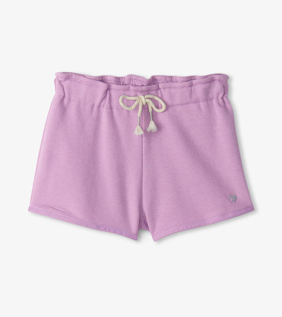 hatley Short à taille froncée – Lilas