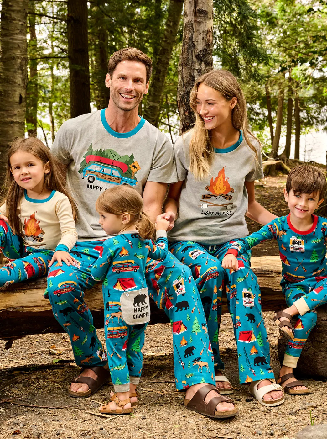 Shop women's pajamas with matching family styles.