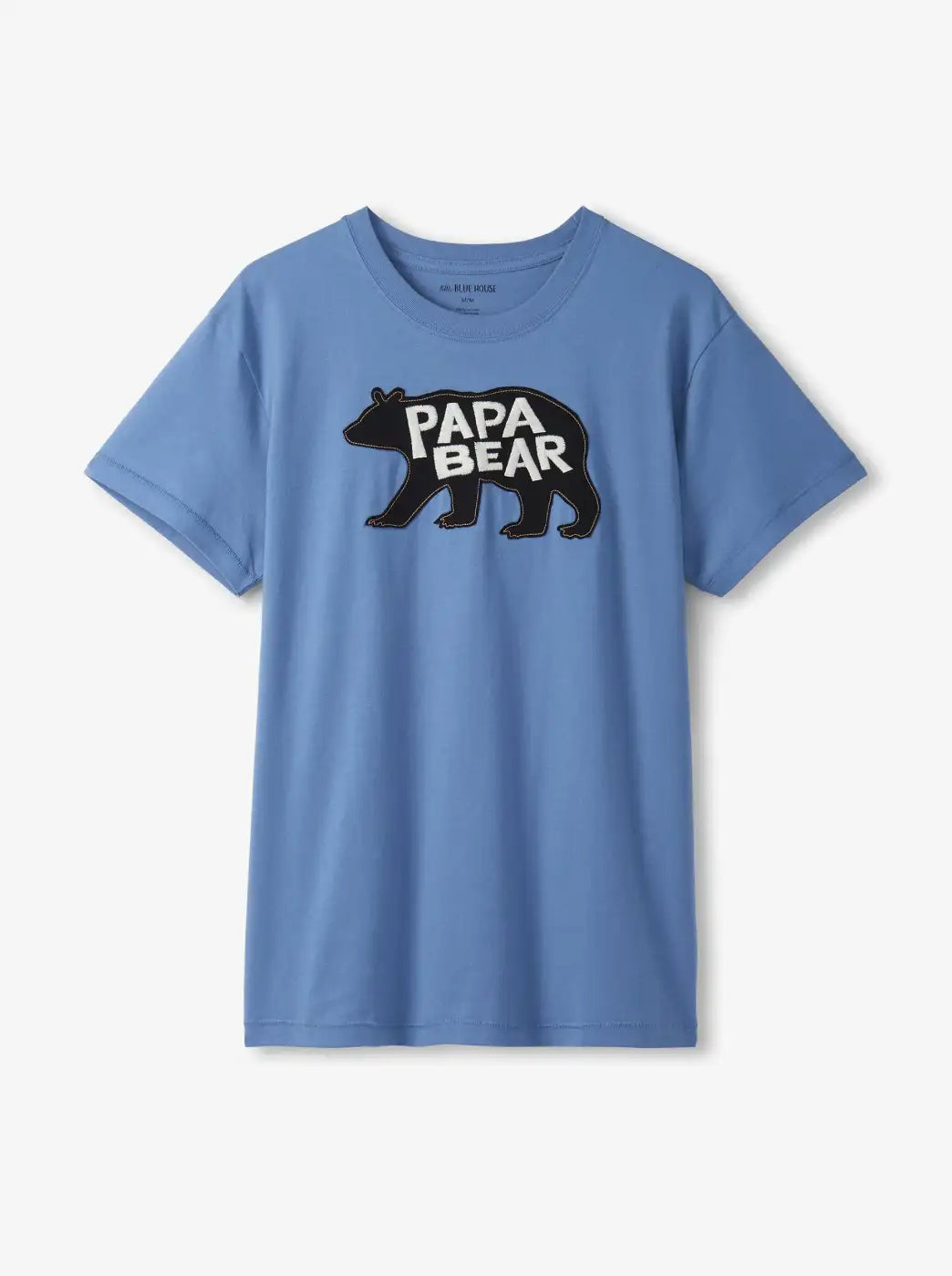 Shop Father's Day gifts. Showing blue t-shirt with a black bear graphic. With 